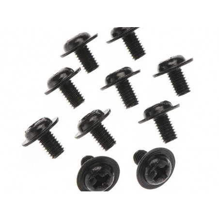 RC Car Parts - ARRMA AR739001 ButtnHead MachineFlange Screw M3x5mm (10) - FLASH RC