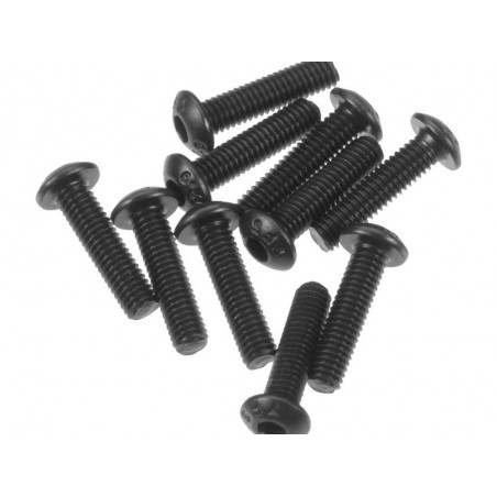 Ricambi per auto RC - ARRMA AR721312 Vite a testa cilindrica 3.x12mm (10) - FLASH RC
