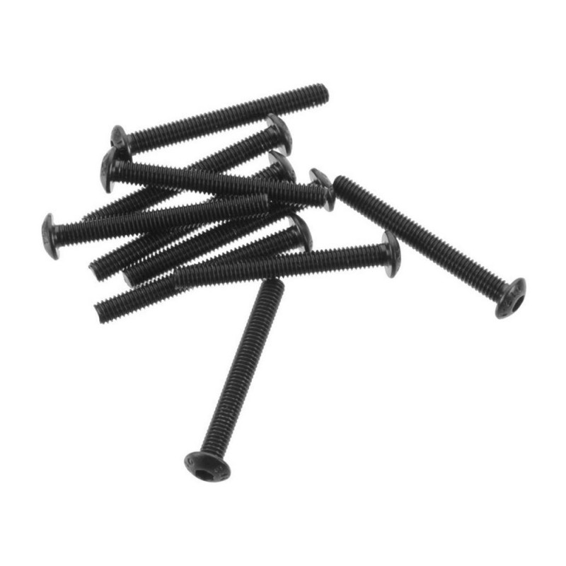 Piezas de repuesto para coches RC - ARRMA AR721325 Tornillo cabeza de botón 3x25mm (10) - FLASH RC