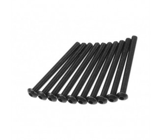 ARRMA AR721335 Button Head Screw 3x35mm (10) - FLASH RC