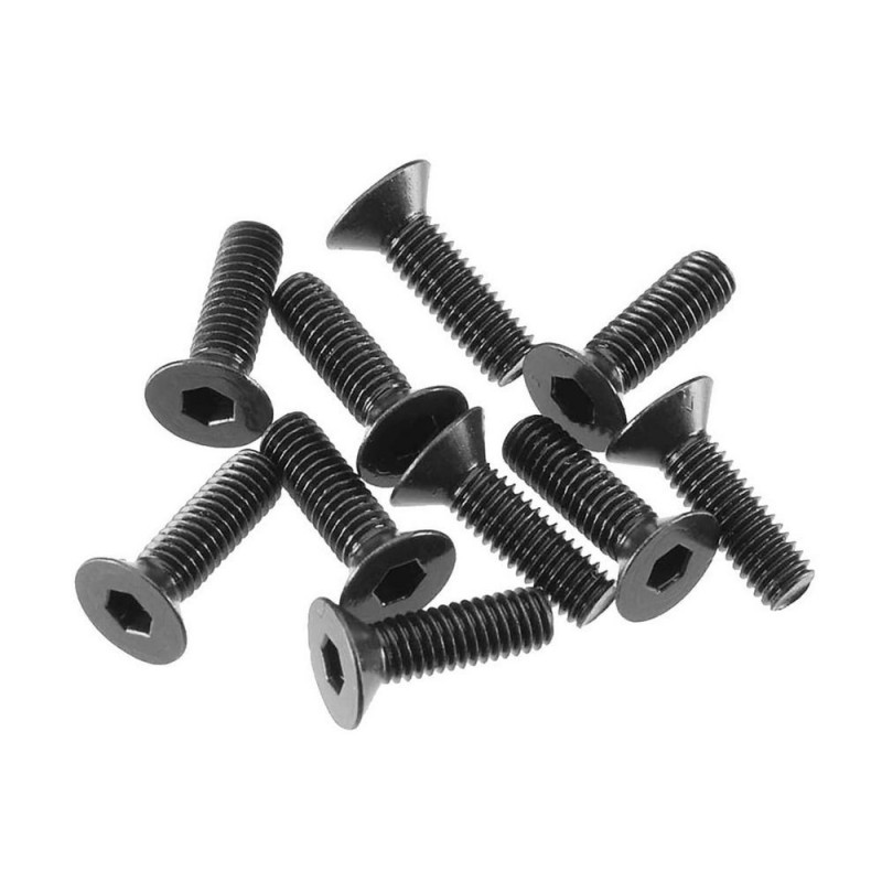 ARRMA AR722310 Flat Head Screw 3x10mm (10) - FLASH RC