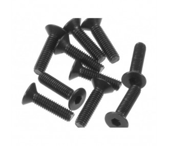ARRMA AR722312 Flat Head Screw 3x12mm (10) - FLASH RC