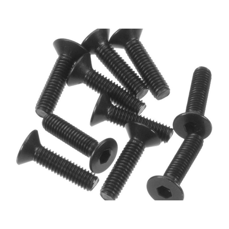 Ersatzteile RC-Cars - ARRMA AR722312 Flat Head Screw 3x12mm (10) - FLASH RC