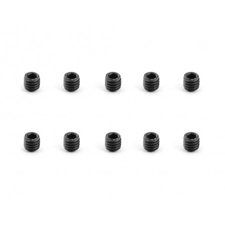 Piezas de repuesto para coches RC - ARRMA AR701404 Set Tornillo 4x4mm (10) - FLASH RC