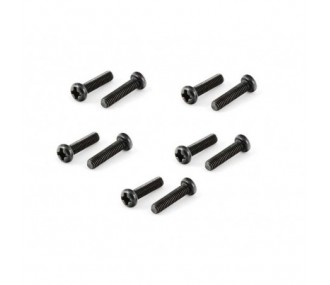 ARRMA AR725312 ButtnHead Cross Machine Screw 3x12mm (10) - FLASH RC