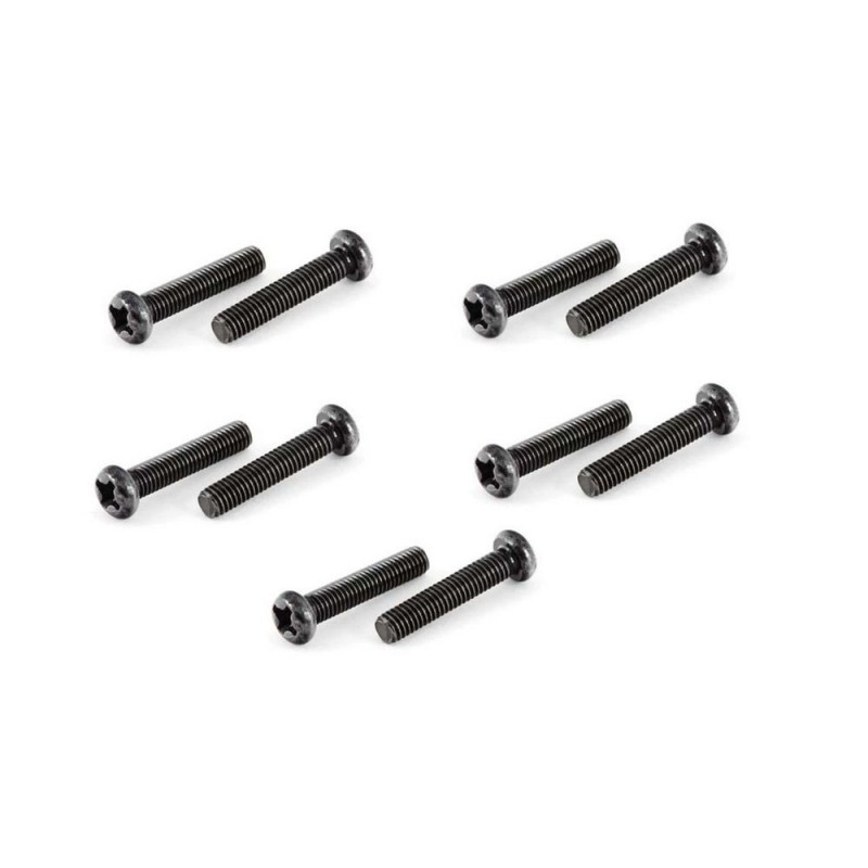 RC Car Parts - ARRMA AR725315 ButtnHead Cruz Tornillo de Máquina 3x15mm (10) - FLASH RC