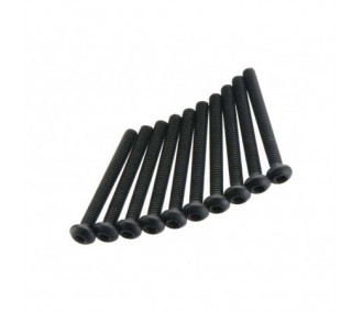 ARRMA AR721326 Button Head Screw 3x26mm (10) - FLASH RC