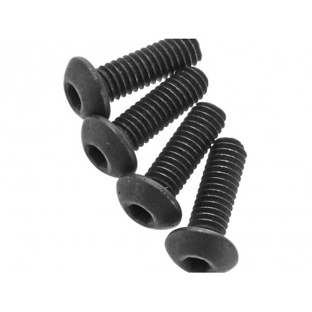 ARRMA AR721412 Button Head Screw 4x12mm (4) - FLASH RC