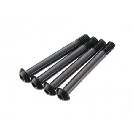 RC Car Parts - ARRMA AR721435 Tornillo Cabeza Botón 4x35mm (4) - FLASH RC