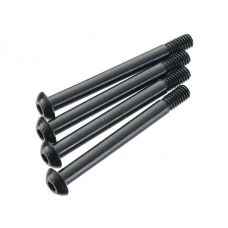 RC Car Parts - ARRMA AR721440 Tornillo Cabeza Botón 4x40mm (4) - FLASH RC