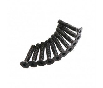 Ricambi per auto RC - ARRMA AR722316 Vite a testa piatta 3x16mm (10) - FLASH RC