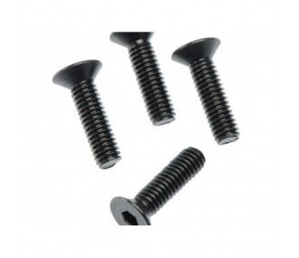 Ricambi RC Auto - ARRMA AR722415 Vite a testa svasata 4x15mm 4x4 (4) - FLASH RC