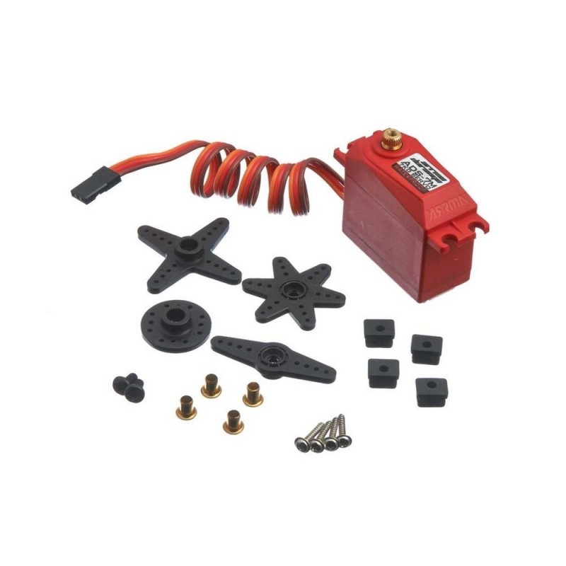 Ersatzteile RC-Cars - ARRMA AR390136 ADS-7M V2 6.5kg Waterproof Servo Red - FLASH RC