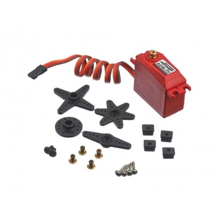 ARRMA AR390136 ADS-7M V2 6.5kg Waterproof Servo Red - FLASH RC