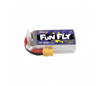 Antriebsbatterien RC-Flugzeuge - Batterie Tattu lipo Funfly Series 3S 11.1V 1550mAh 100C Steckdose xt60 - FLASH RC