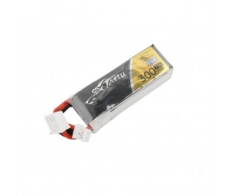 RC aircraft propulsion batteries - Tattu Lipo 2S HV 7.6V 300mAh 75C JST-PHR Tattu battery - FLASH RC