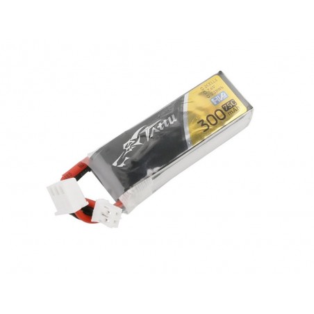 Batteries de propulsion avions RC - Batterie Tattu Lipo 2S HV 7.6V 300mAh 75C JST-PHR Tattu - FLASH RC