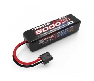 Batteries voitures et bateaux RC - Traxxas Batterie Lipo 14.8V 4S 5000mAh 25C ID long 2889X - FLASH RC