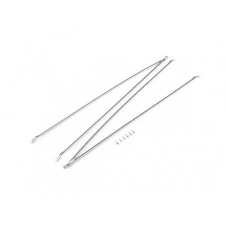 Fittings (parts) - Carbon Cub S+ 1.3m : wing struts - FLASH RC