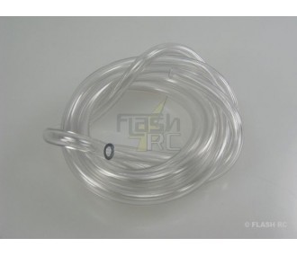 Tubi flessibili per benzina/metanolo e acc. - Tubo benzina Ø 2x4mm L:1m MP JET - FLASH RC