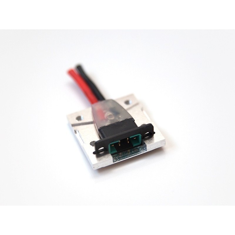 Stampi per prese - Stampo in metallo per presa MPX 6 poli con intaglio per supporto servo alare - FLASH RC