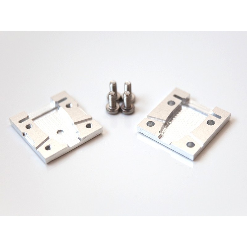 Formen für Stecker - Metallform für MPX-Stecker 6-polig mit Aussparung für Flügelservo-Halterung - FLASH RC