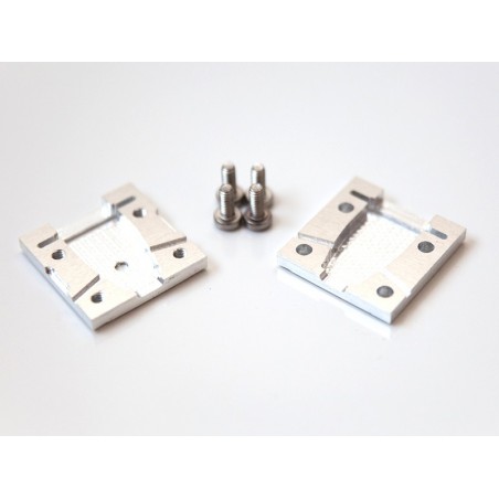 Moulds for plugs - Metal mould for MPX 6 poles plug with notch for wing servo support - FLASH RC