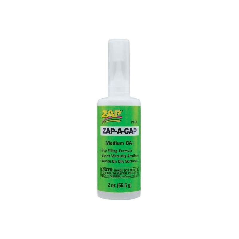 ZAP-A-GAP - Cyano spécial bois - 56 gr PACER ZAP - FLASH RC
