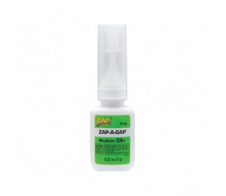 Colla per legno/vetro - ZAP-A-GAP - Ciano speciale legno - 7 gr PACER ZAP - FLASH RC