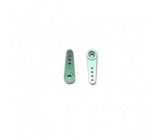 Servo Amplificadores - Alu 22mm PTK Servo Arms (2pcs) - FLASH RC