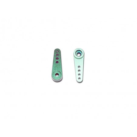 Servo-Lagerungen - Servoarme Alu 22mm PTK (2St.) - FLASH RC