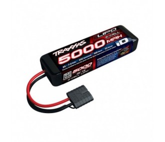 Batteries voitures et bateaux RC - Traxxas Batterie Lipo 7.4V 2S 5000mAh ID - Courte 2842X - FLASH RC