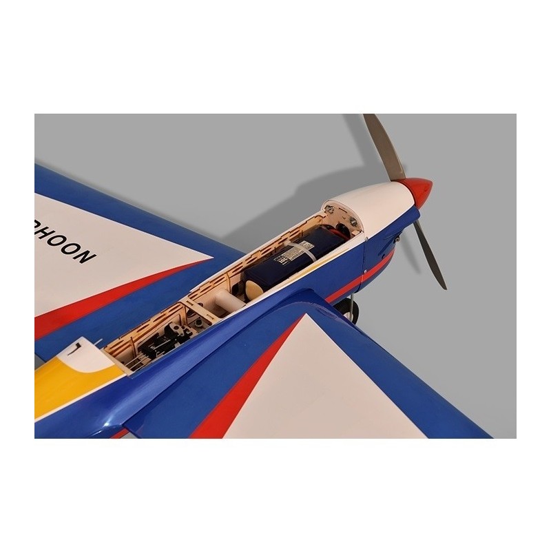 RC-Kunstflugzeuge - Flugzeug Phoenix Model Typhoon 46/55 GP/EP ARF ca.1.50m - FLASH RC