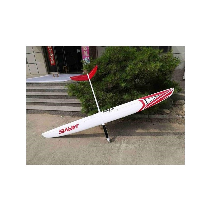 RC Motorgliders - E-Jarvis all fiber approx.2.55m white & red RCRCM - FLASH RC
