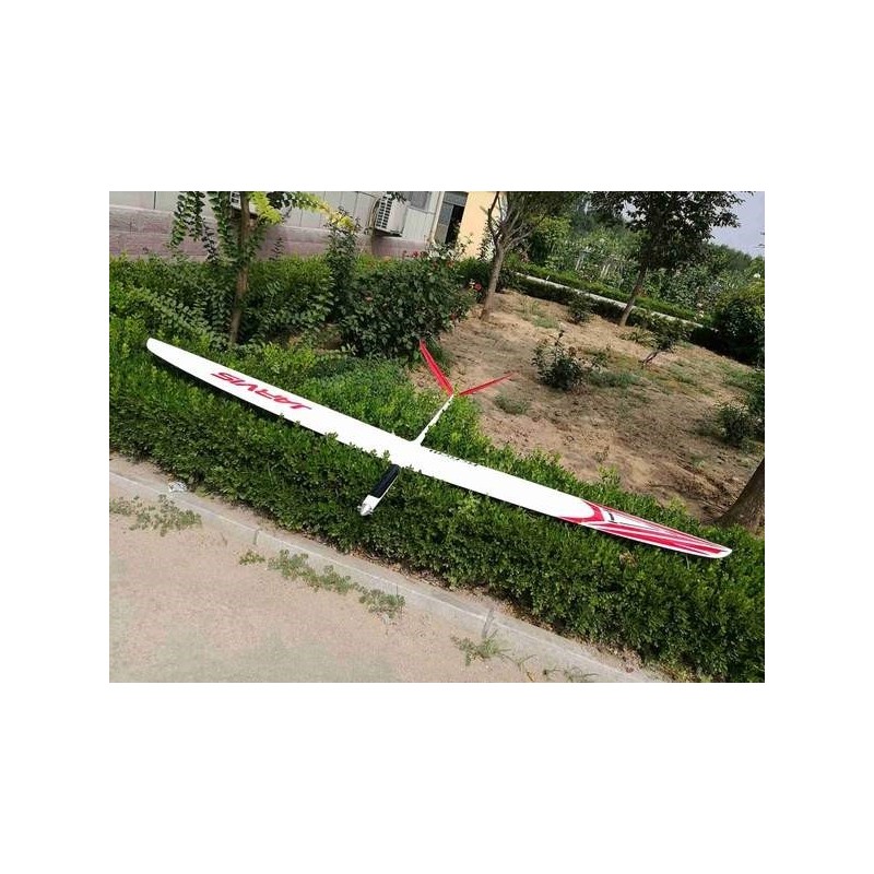 RC Motorgliders - E-Jarvis all fiber approx.2.55m white & red RCRCM - FLASH RC