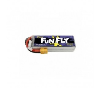 Batterie di propulsione per aerei RC - Tattu lipo Funfly Series 4S 14.8V 1800mAh 100C xt60 socket - FLASH RC