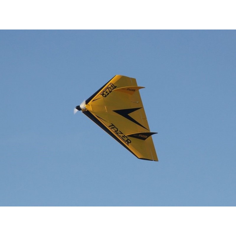 RC Fliegende Flügel - Holzbausatz Fliegender Flügel TAZER 0.90m - FLASH RC