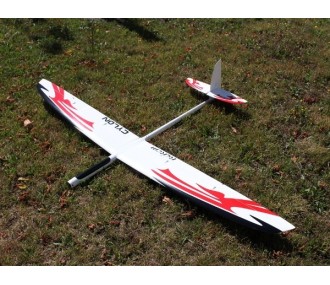 Motoalianti RC - E-Cylon tutta fibra circa 2,00m bianco/rosso e nero RCRCM - FLASH RC