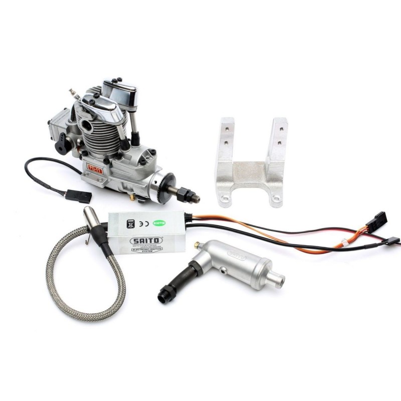 Motores gasolina - Motor SAITO FG-11 4 tiempos - Gasolina - FLASH RC