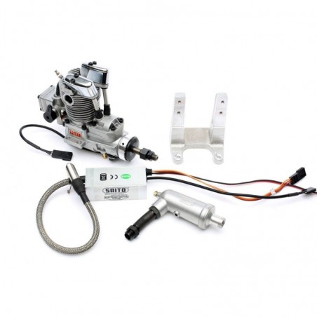 Gasoline engines - SAITO FG-11 4 stroke engine - Gasoline - FLASH RC