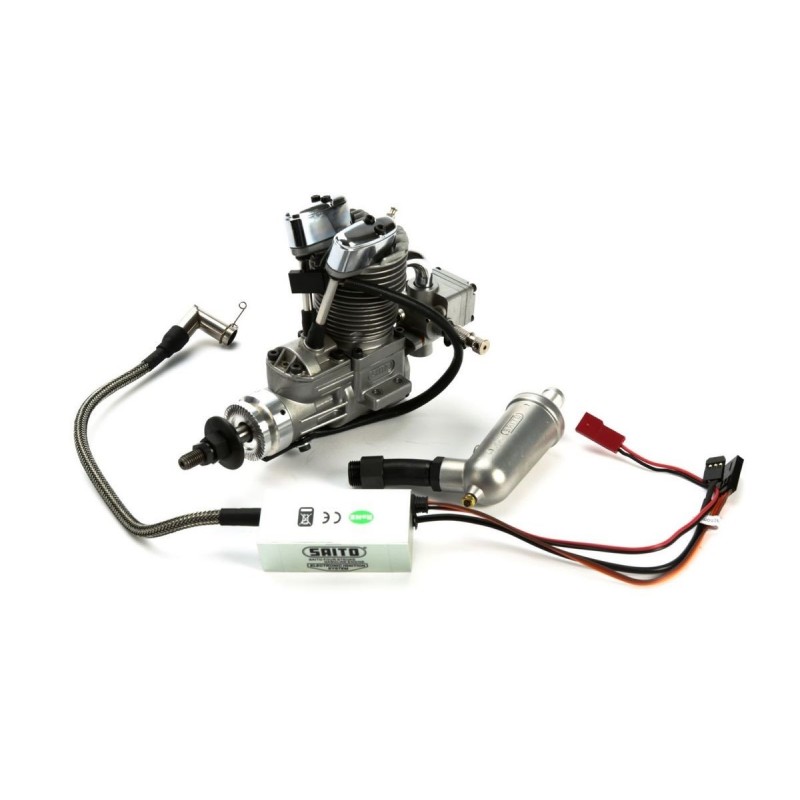 Moteurs essence - Moteur 4 temps SAITO FG-14C - Essence - FLASH RC