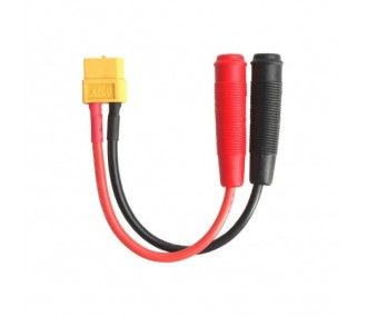 Für Antriebsbatterien - Adapter XT60 Buchse Ø4,0mm Bananenbuchse - FLASH RC