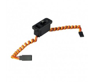 Schalter - JR-Steckdosenschalter mit LED und integrierter Ladebuchse - FLASH RC