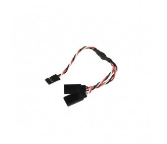 Y-cables for servos - Y-cable 10cm 0,25 mm² JR Yuki Model - FLASH RC