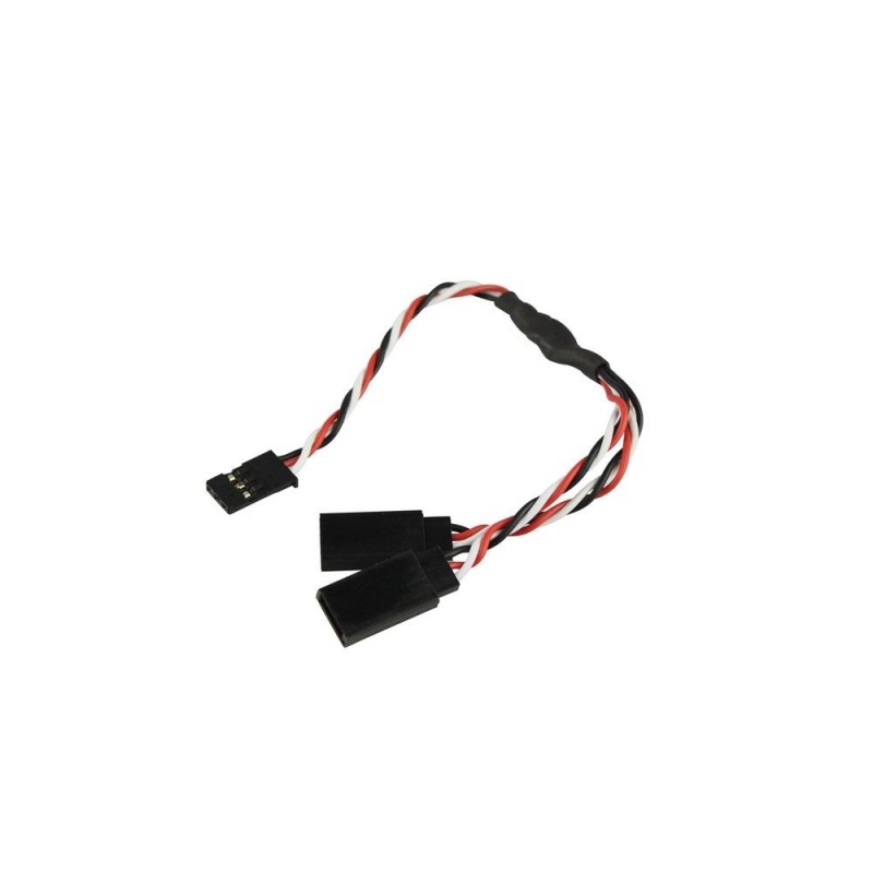 Cables Y para servos - Cable Y 10cm 0,25 mm² JR Yuki Model - FLASH RC