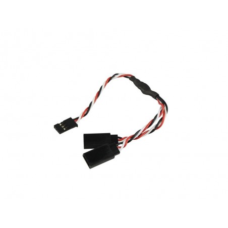 Cordons Y pour servos - Cordon Y 10cm 0,25 mm² JR Yuki Model - FLASH RC