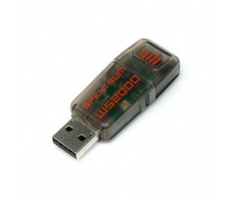 Cables, adaptadores y accesorios para simuladores - Spektrum RC Wireless Simulator Dongle WS2000 - FLASH RC