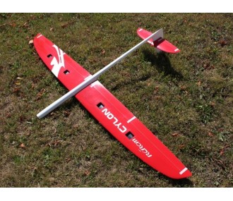 Motoplaneurs RC - E-Cylon tout fibre env.2.00m blanc/rouge & noir RCRCM - FLASH RC 2