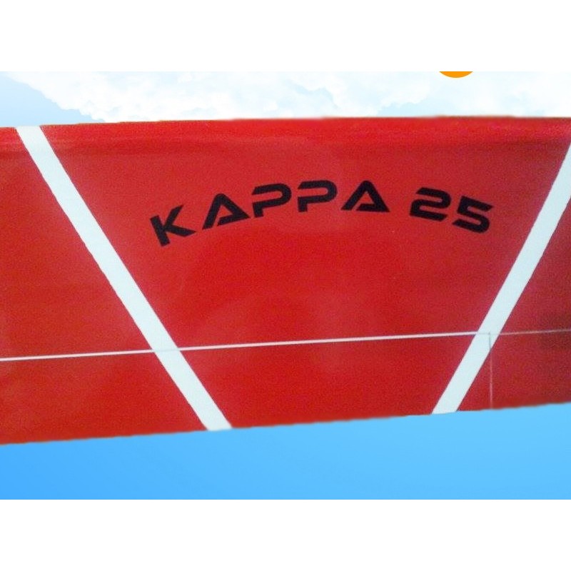 RC Motorgliders - Eroplan all fiber motorglider Kappa 25 approx 2.49m with covers and LDS - FLASH RC