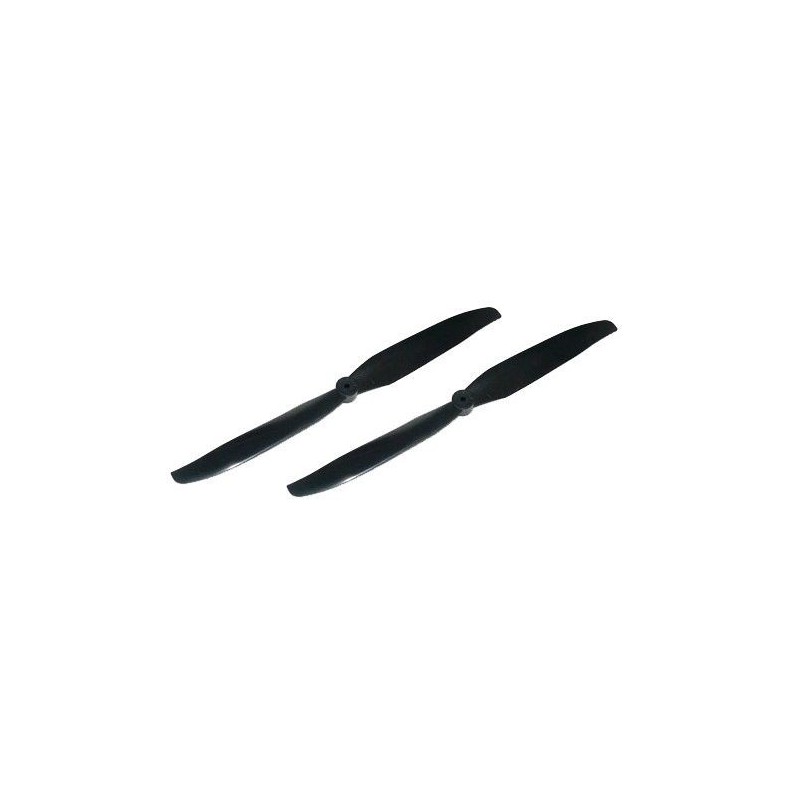 Motores y accesorios de motores para kits - Hélice bipala (2pcs) 9x5 Dynam DYP-1003 (para ICanFly & PA-18) - FLASH RC